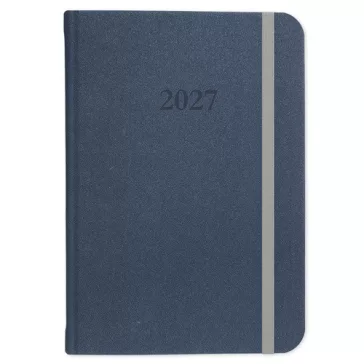 Határidőnapló Period Velour B/5 heti varrott kék 2027
