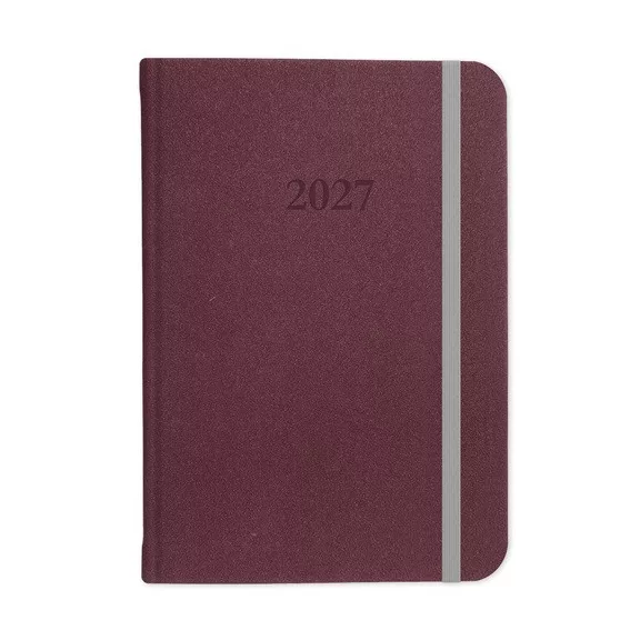 Határidőnapló Period Velour B/5 heti varrott lila 2027 Határidőnapló Period Velour B/5 heti varrott lila 2027