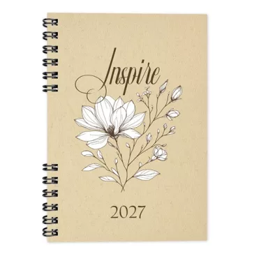 Határidőnapló Period ECO A/5 heti spirálos Inspire 2027