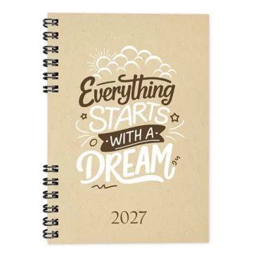 Határidőnapló Period ECO A/5 heti spirálos Dream 2027