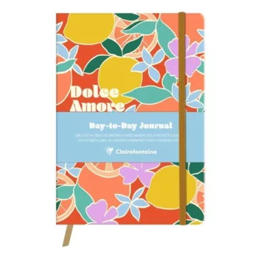   Határidőnapló öröknaptár Clairefontaine Dolce Amore A/5 96 lapos, pontozott
