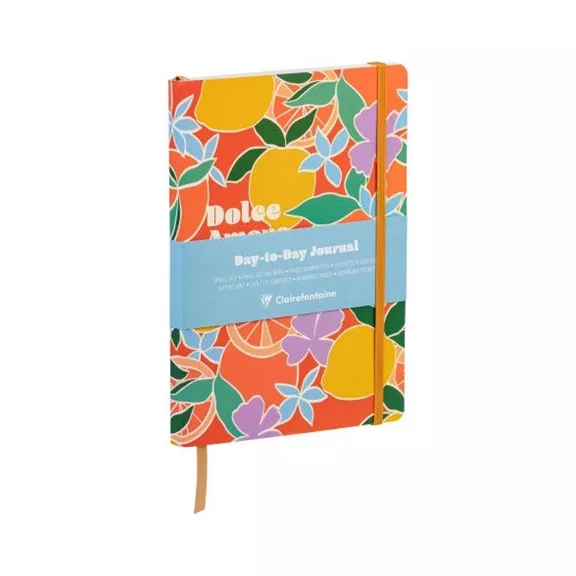 Határidőnapló öröknaptár Clairefontaine Dolce Amore A/5 96 lapos, pontozott