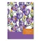 Határidőnapló Period Flowers A/5 napi Purple papír 2026