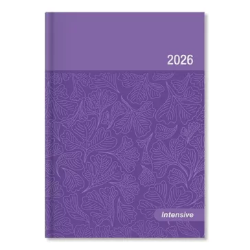   Határidőnapló Period Intensive A/5 napi lila lakk papír 2026