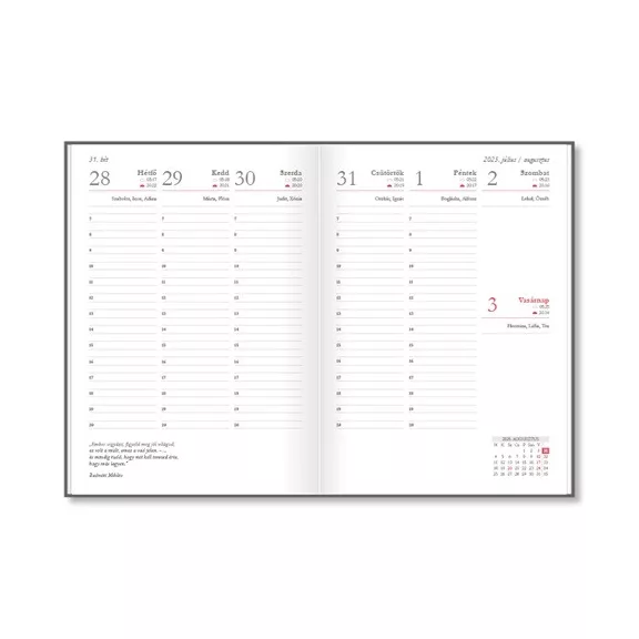 Tanári zsebkönyv pd 2026-2027 papír Morocco