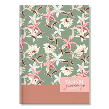 Tanári zsebkönyv pd 2026-2027 papír Vintage