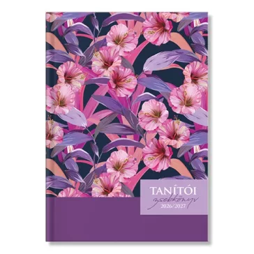 Tanítói zsebkönyv pd 2026-2027 papír Exotic