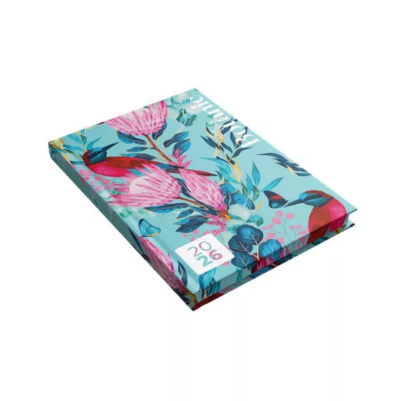 Határidőnapló Period Botanic A/5 napi Blue papír 2026