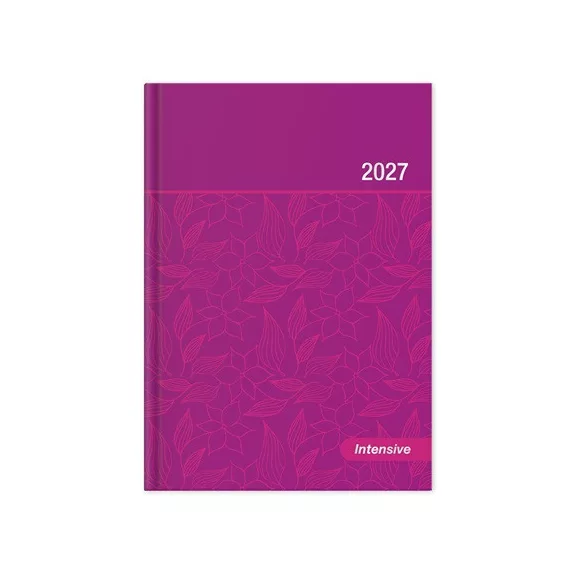 Határidőnapló Period Intensive B/6 heti pink lakk papír 2027 Határidőnapló Period Intensive B/6 heti pink lakk papír 2027