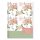 Határidőnapló Period Flowers B/6 heti Green papír 2026
