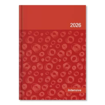   Határidőnapló Period Intensive B/6 heti narancs lakk papír 2026