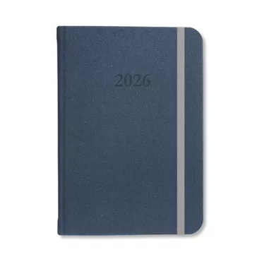 Határidőnapló Period Velour B/6 heti gumis kék 2026