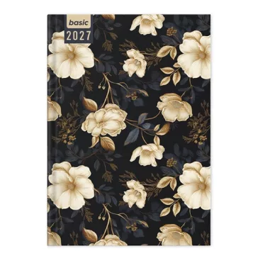   Határidőnapló Period Basic A/5 napi Wildflowers papír 2027