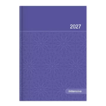   Határidőnapló Period Intensive A/5 napi kék lakk papír 2027