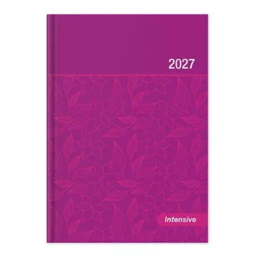   Határidőnapló Period Intensive A/5 napi pink lakk papír 2027