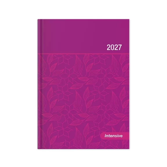 Határidőnapló Period Intensive A/5 napi pink lakk papír 2027 Határidőnapló Period Intensive A/5 napi pink lakk papír 2027