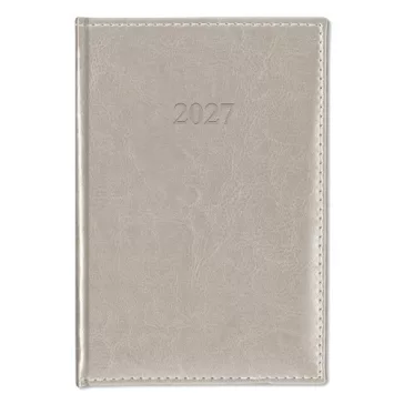 Határidőnapló Period Border A/5 napi körbev. Ezüst 2027