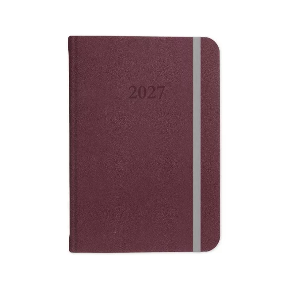 Határidőnapló Period Velour A/5 napi varrott lila 2027 Határidőnapló Period Velour A/5 napi varrott lila 2027