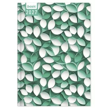 Határidőnapló Period Basic B/5 heti Pattern papír 2027