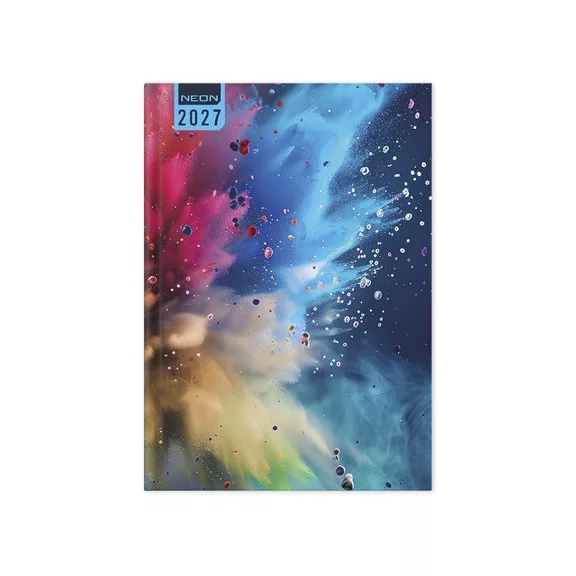 Határidőnapló Period Neon B/6 heti Explode papír 2027 Határidőnapló Period Neon B/6 heti Explode papír 2027