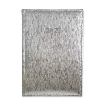   Határidőnapló Period Lamé B/6 heti körbev. Lamé ezüst 2027