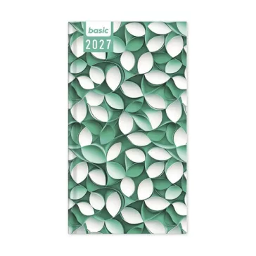   Határidőnapló Period Basic Zsebnaptár álló Pattern papír 2027