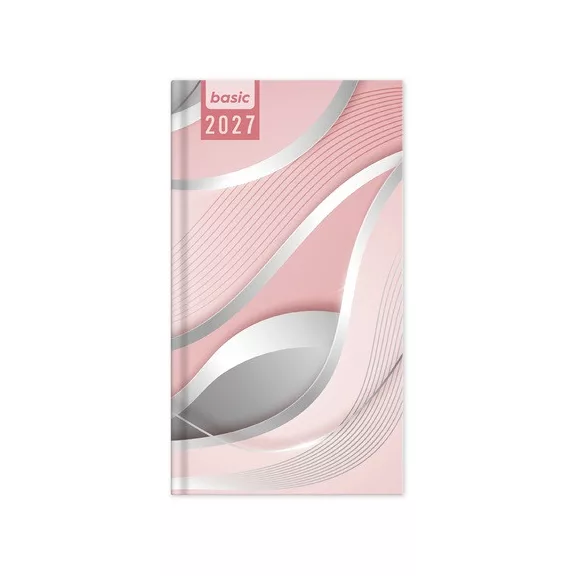 Határidőnapló Period Basic Zsebnaptár álló Waves papír 2027 Határidőnapló Period Basic Zsebnaptár álló Waves papír 2027
