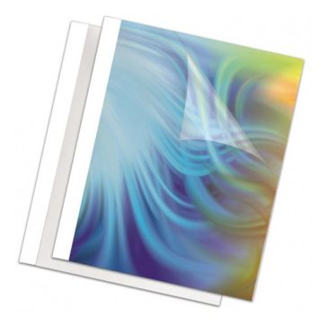   Hőkötőborító Fellowes A/4 Standing 10 mm fehér 81-100 lap