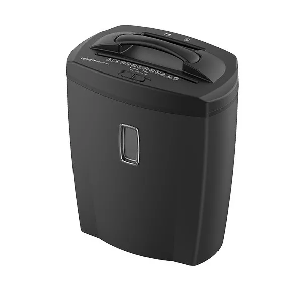 Iratmegsemmisítő GENIE 580 XCD Plus, 10 lapos, fekete Iratmegsemmisítő GENIE 580 XCD Plus, 10 lapos, fekete