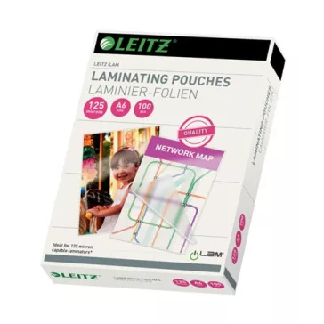 Lamináló fólia Leitz Standard A/6 125 mic.