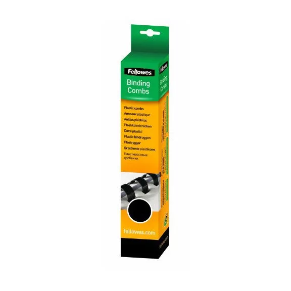 Spirál Fellowes 25 mm 181-200 lap fekete