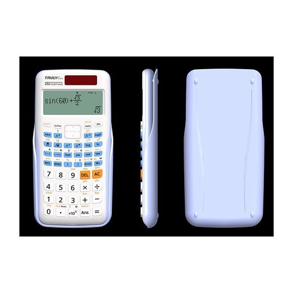 Számológép Truly tudományos SC187B fehér