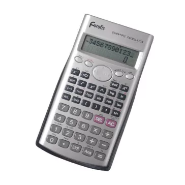   Számológép Forofis tudományos 240 funkció 160x80x15 mm ezüst