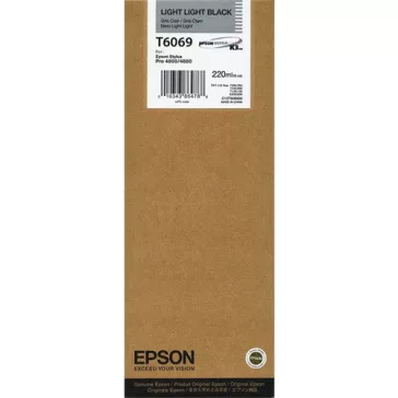 Tintapatron Epson C13T606900 Light Light Black eredeti 220ml