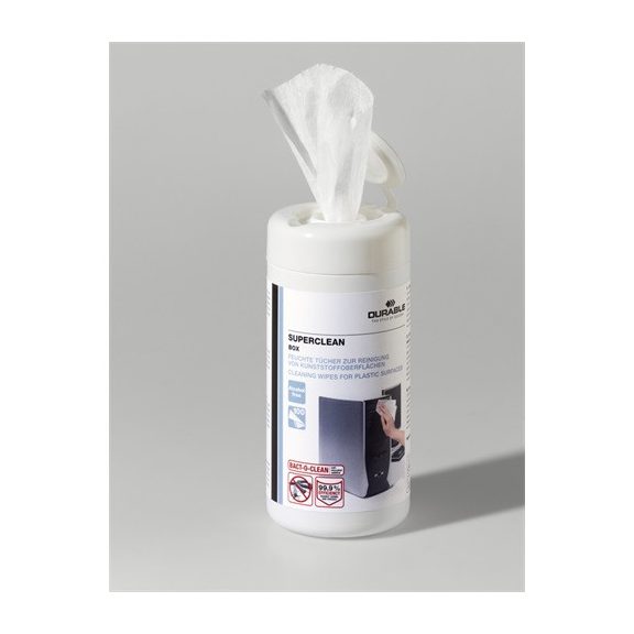 Tisztítókendő Durable Superclean 100 db/doboz