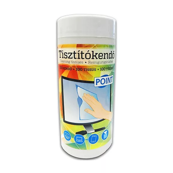 Tisztítókendő Point 100 db/doboz Tisztítókendő Point 100 db/doboz