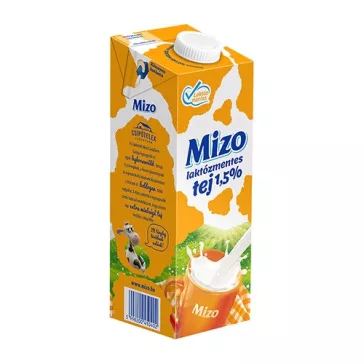 Tej UHT Mizo laktózmentes 1,5% 1l