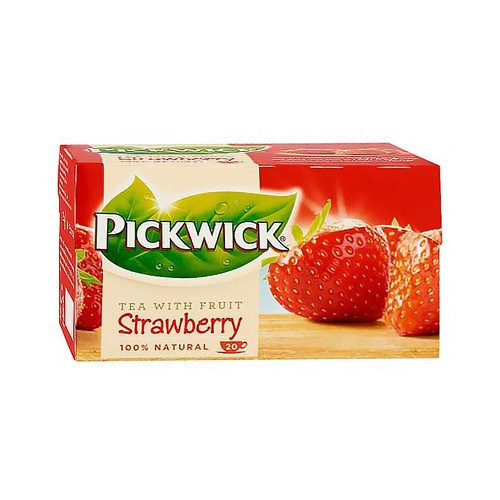 Tea Pickwick Fruit Fusion cseresznye áfonya eper citrus bodza krémes eper