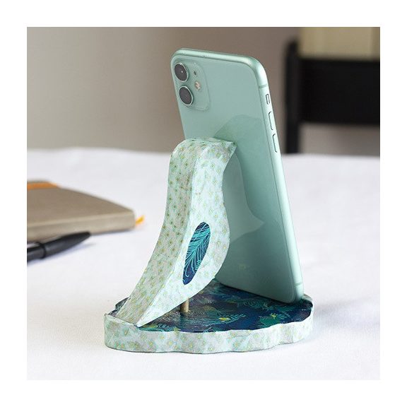 Kreatív decoupage készlet Clairefontaine Décopatch My creative moment - Telefontartó