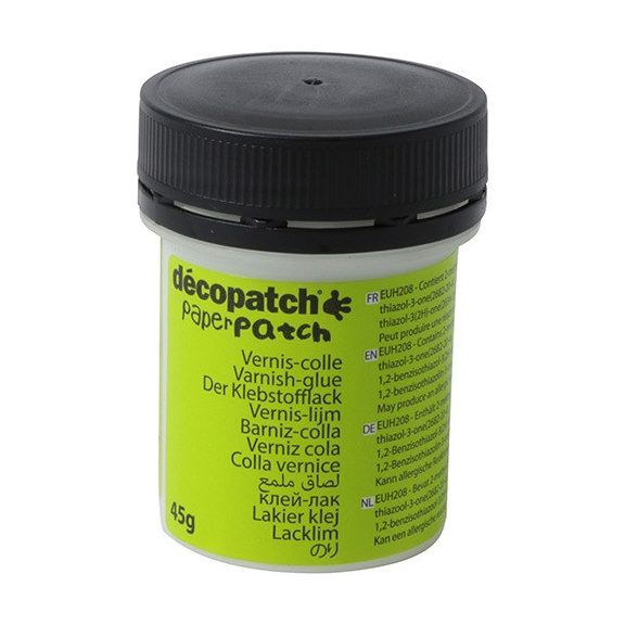 Kreatív decoupage készlet Clairefontaine Décopatch My creative moment - Váza/Levelek