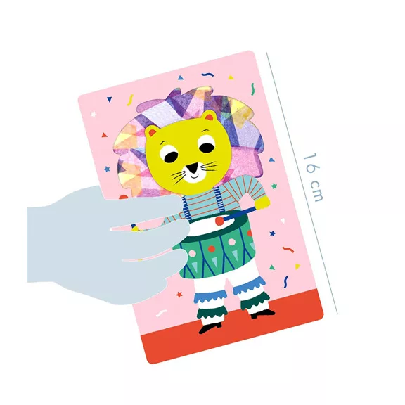 Kreatív áttetsző papír Avenue Mandarine szett