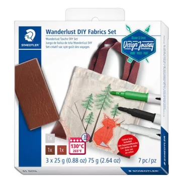   Művészeti kreatív szett Staedtler Design Journey Kalandvágy vászontáska