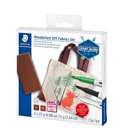 Művészeti kreatív szett Staedtler Design Journey Kalandvágy vászontáska