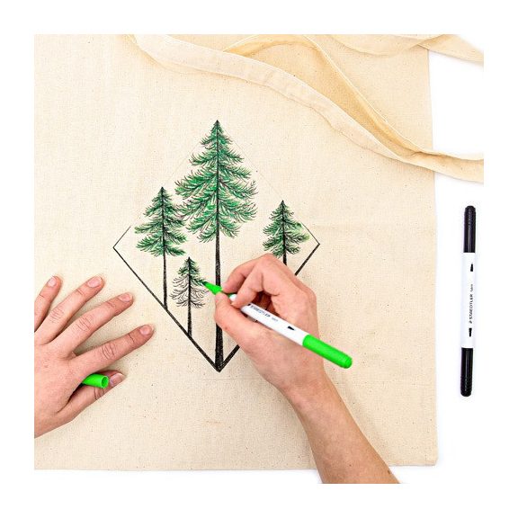 Művészeti kreatív szett Staedtler Design Journey Kalandvágy vászontáska