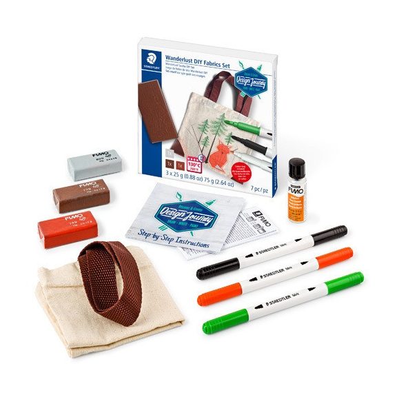 Művészeti kreatív szett Staedtler Design Journey Kalandvágy vászontáska
