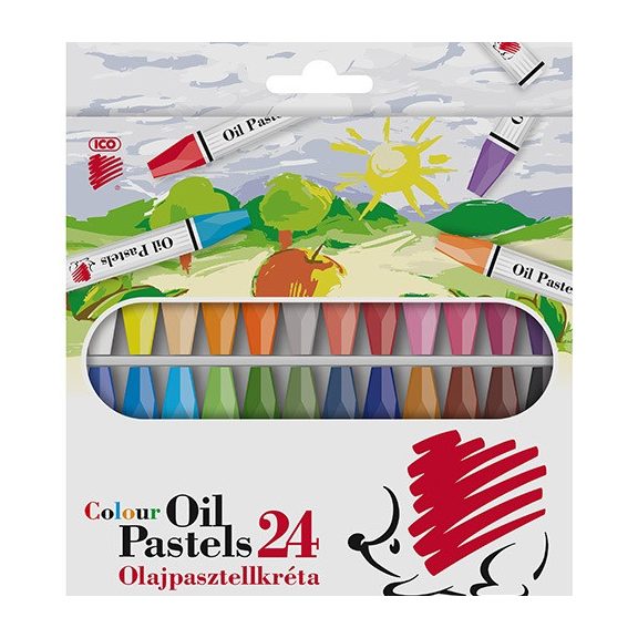 Olajpasztell Ico Süni 24 db-os klt.