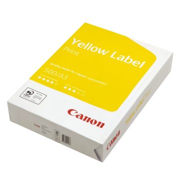   Fénymásolópapír CANON Yellow Label Print A/3 80 g 500 ív/csomag