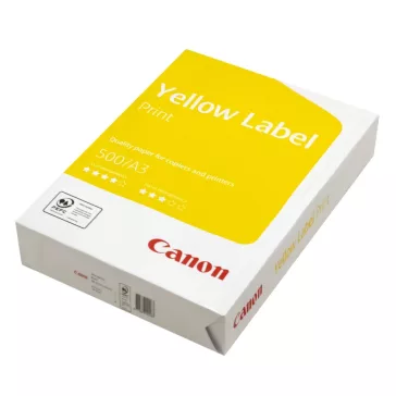   Fénymásolópapír CANON Yellow Label Print A/3 80 g 500 ív/csomag