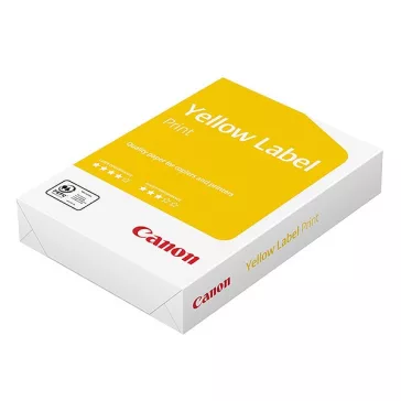   Fénymásolópapír CANON Yellow Label Print A/4 80 g 500 ív/csomag