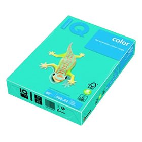   Fénymásolópapír színes IQ Color A/4 80 g intenzív azúrkék AB48 500 ív/csomag